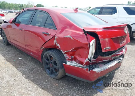 2013 Cadillac Ats Luxury из США, поврежденный, VIN 1G6AB5R38D0130173